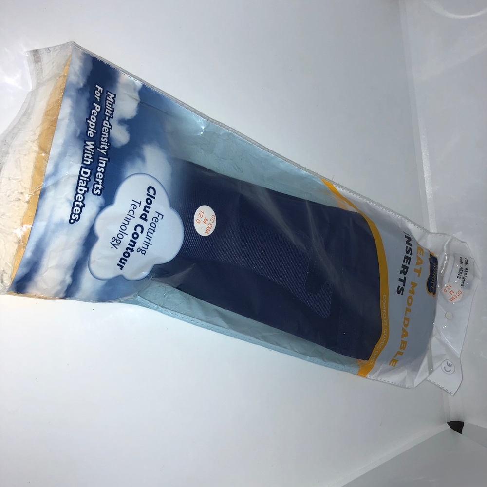 Dr. Comfort Diabetic Inserts Men's 12 NWT